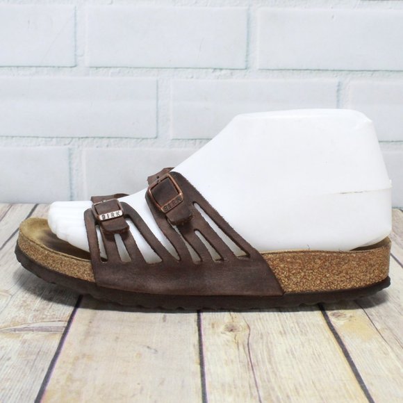 Birkenstock Shoes - Birkenstock Granada Soft Footbed Slide Sandals 6